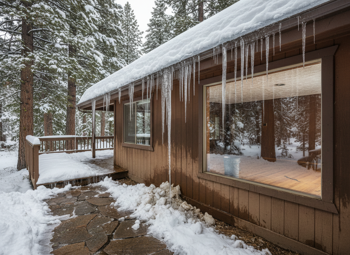 How Melting Snow Causes Water Damage in Sugarloaf Homes