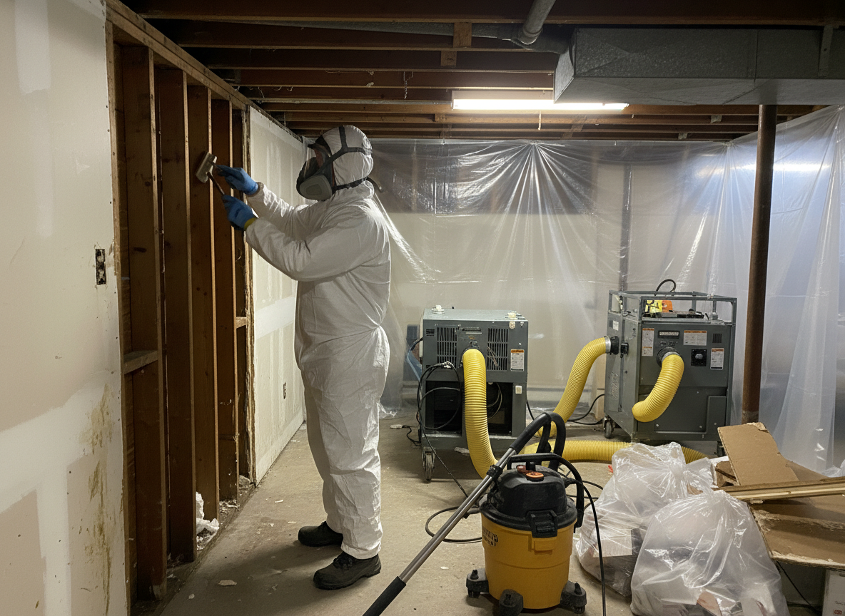 Mold Remediation After Water Damage in Sugarloaf, CA
