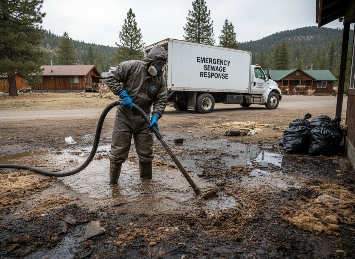 Sewage Cleanup in Sugarloaf, CA