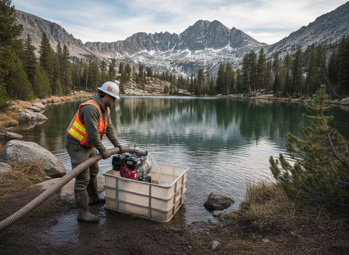 Water Extraction in Sugarloaf, CA